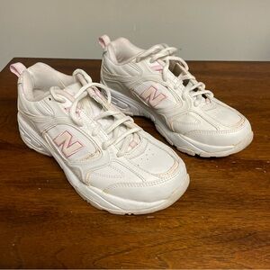 New Balance 622 Women’s Sneakers Size 6.5 White Pink
